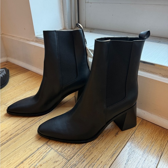 Zara Black Ankle Boots - Picture 4 of 7